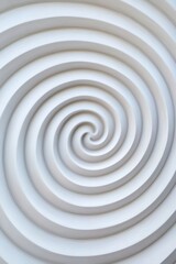 Obraz premium Swirling abstract pattern in shades of white and gray