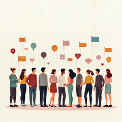 Unity and Overcoming Divisions &ndash; Inclusivity and Harmony Concept