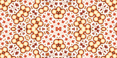 Seamless abstract pattern. The texture of the pattern is symmetrical. Endless pattern
