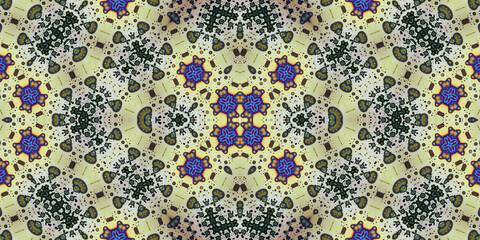 Seamless abstract pattern. The texture of the pattern is symmetrical. Endless pattern