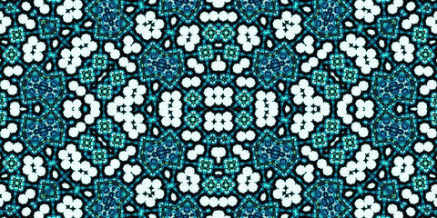 Seamless abstract pattern. The texture of the pattern is symmetrical. Endless pattern