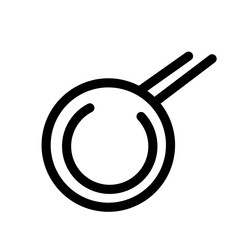 Magnifier illustration symbol  vector