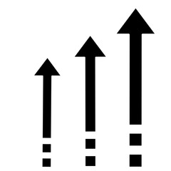 arrows on white background