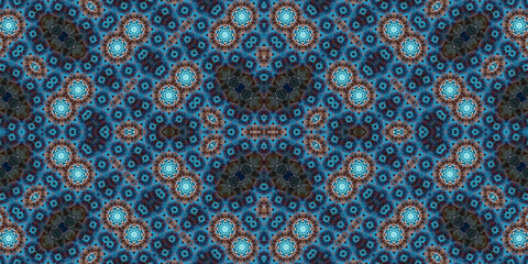 Seamless abstract pattern. The texture of the pattern is symmetrical. Endless pattern