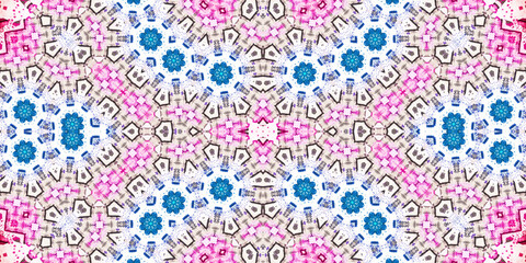 Seamless abstract pattern. The texture of the pattern is symmetrical. Endless pattern