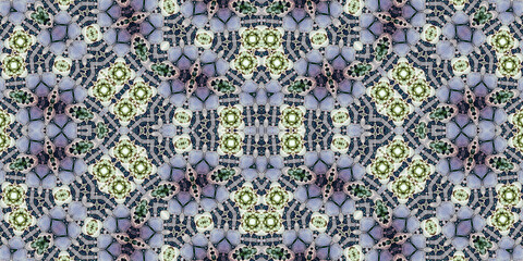 Seamless abstract pattern. The texture of the pattern is symmetrical. Endless pattern