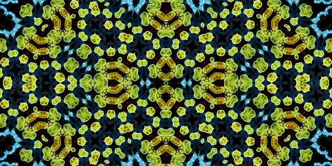 Seamless abstract pattern. The texture of the pattern is symmetrical. Endless pattern