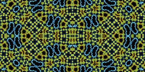 Seamless abstract pattern. The texture of the pattern is symmetrical. Endless pattern