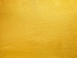 Gold Paint on Concrete Wall Texture Background