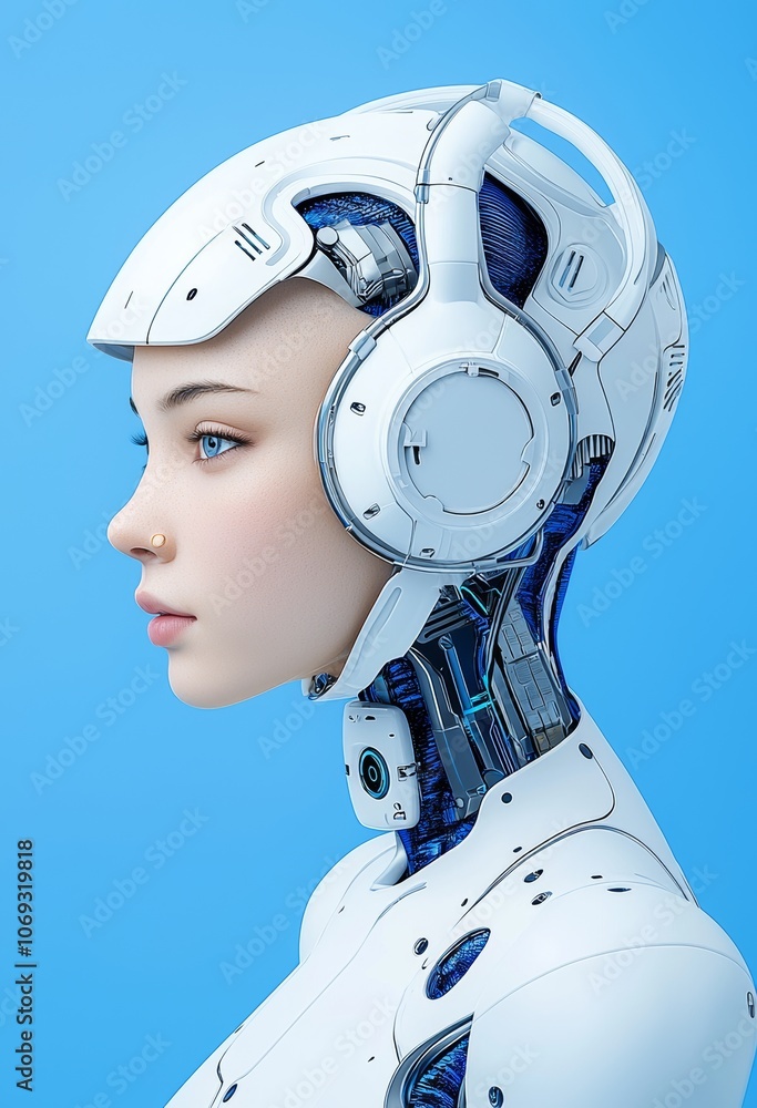 Poster the author's 3d rendering also features an android robot bionic, a bionic woman book cover, as well 