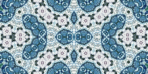 Seamless abstract pattern. The texture of the pattern is symmetrical. Endless pattern