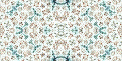 Seamless abstract pattern. The texture of the pattern is symmetrical. Endless pattern