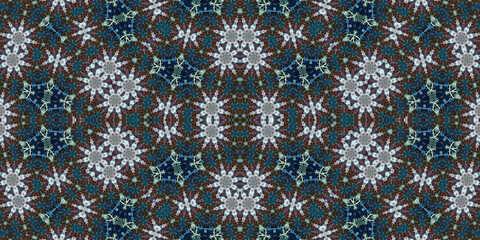 Seamless abstract pattern. The texture of the pattern is symmetrical. Endless pattern