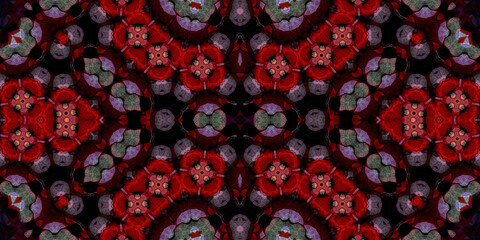 Seamless abstract pattern. The texture of the pattern is symmetrical. Endless pattern