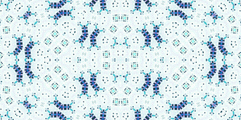 Seamless abstract pattern. The texture of the pattern is symmetrical. Endless pattern