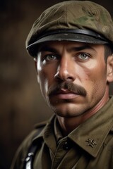 Obraz premium portrait of a military man