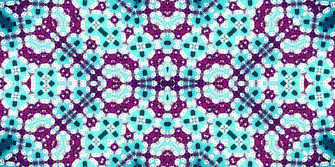 Seamless abstract pattern. The texture of the pattern is symmetrical. Endless pattern