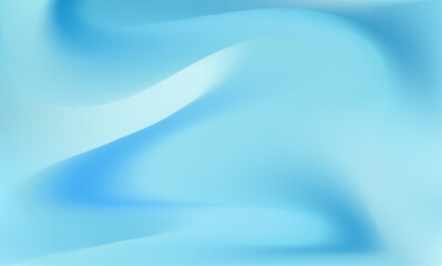 Naklejka premium Abstract Blue Gradient Background. Smooth fluid waves