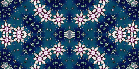 Seamless abstract pattern. The texture of the pattern is symmetrical. Endless pattern