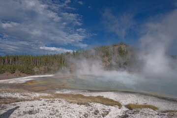 Yellowstone national park, Upper Geyser Basin