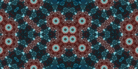 Seamless abstract pattern. The texture of the pattern is symmetrical. Endless pattern