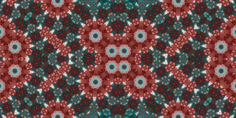 Seamless abstract pattern. The texture of the pattern is symmetrical. Endless pattern