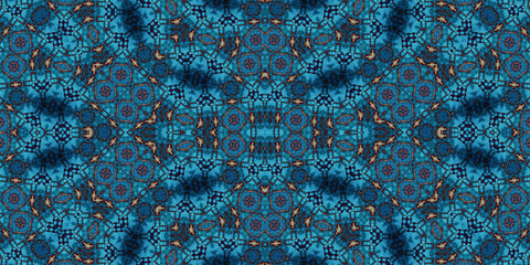 Seamless abstract pattern. The texture of the pattern is symmetrical. Endless pattern