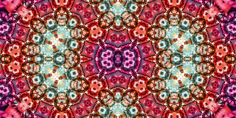 Seamless abstract pattern. The texture of the pattern is symmetrical. Endless pattern