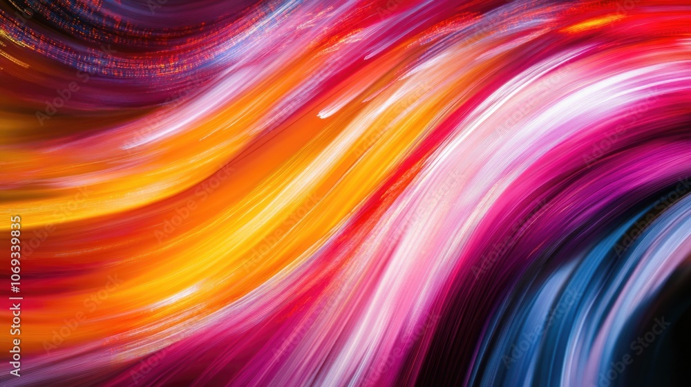 Poster a vibrant and abstract background design, suitable for various designs, presentations and more