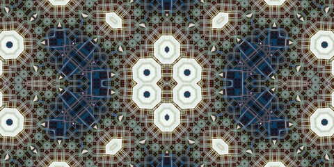 Seamless abstract pattern. The texture of the pattern is symmetrical. Endless pattern