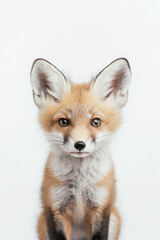 Obraz premium Charming Baby Fox Close-Up