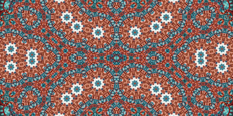 Seamless abstract pattern. The texture of the pattern is symmetrical. Endless pattern
