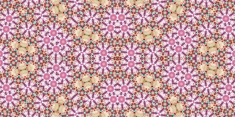 Seamless abstract pattern. The texture of the pattern is symmetrical. Endless pattern