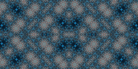 Seamless abstract pattern. The texture of the pattern is symmetrical. Endless pattern
