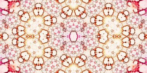 Seamless abstract pattern. The texture of the pattern is symmetrical. Endless pattern