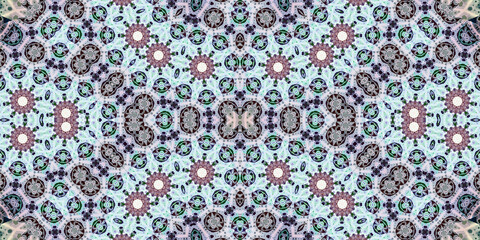 Seamless abstract pattern. The texture of the pattern is symmetrical. Endless pattern