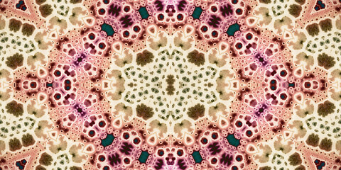 Seamless abstract pattern. The texture of the pattern is symmetrical. Endless pattern