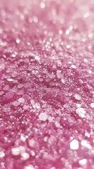 Pink glitter texture background for festive, holiday, and creative designs