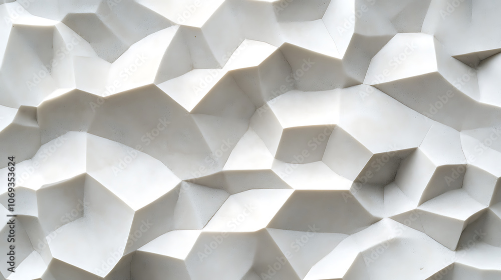 Poster white modern texture pattern