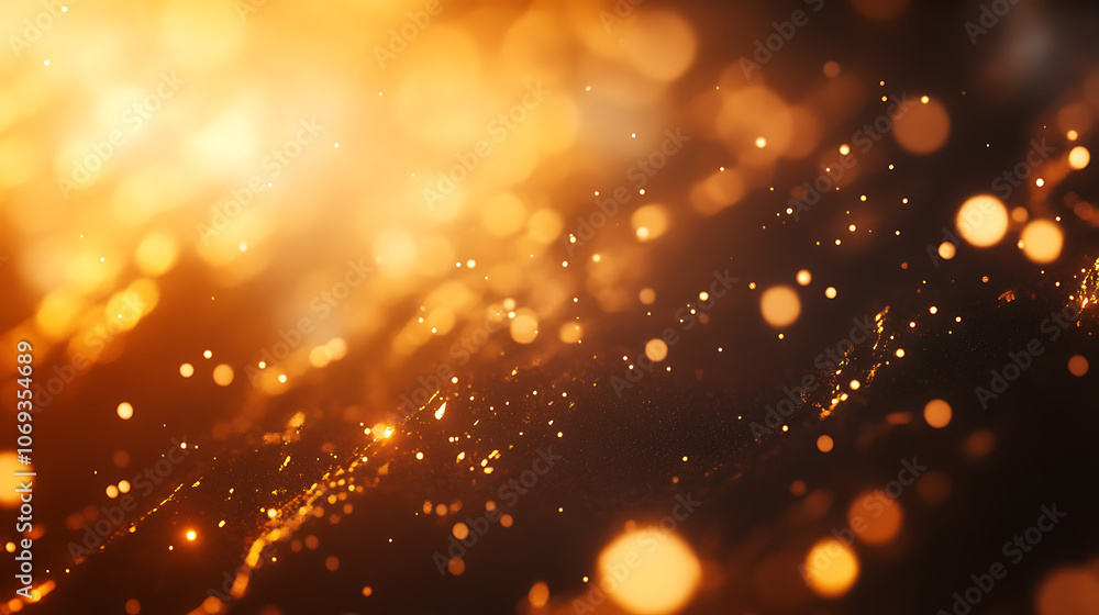 Poster vertical video animation, abstract bokeh background