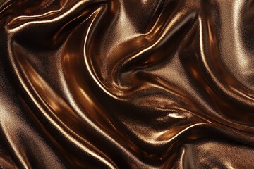 Fond brun fonc&eacute; brillant avec reflets bronze, cr&eacute;ant une texture riche et chaleureuse..