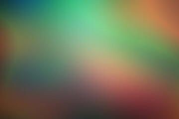 Obraz premium Blurred background with dark green and reddish tones. Futuristic abstract image.