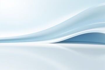 Fototapeta premium Aqua Fold Soft Channel Blue Wave Background