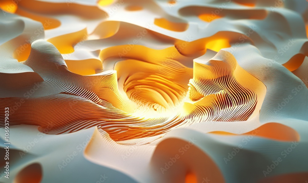 Poster graph rising through a puzzle of twists and turns