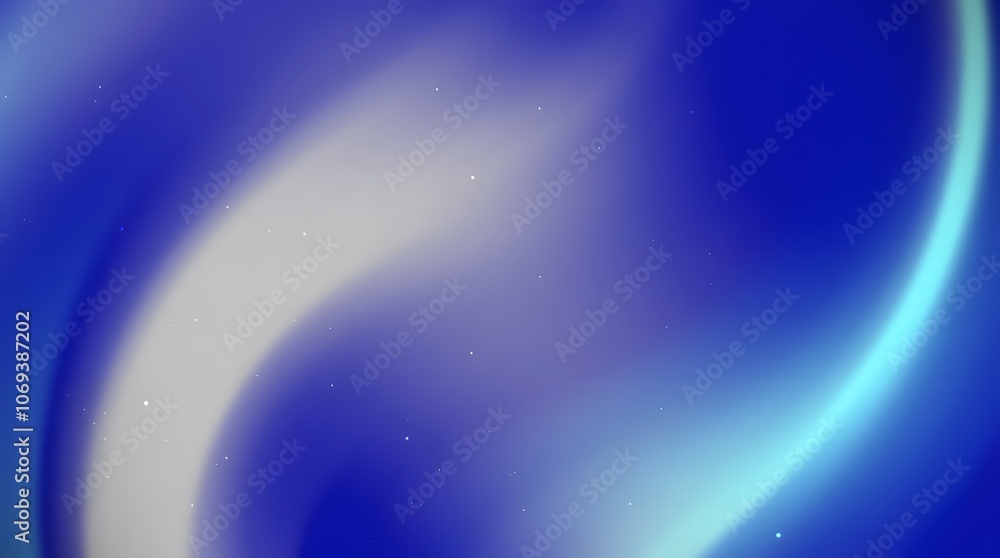Poster blue and white gradient background with white dots suitable for digital design projects, presentatio