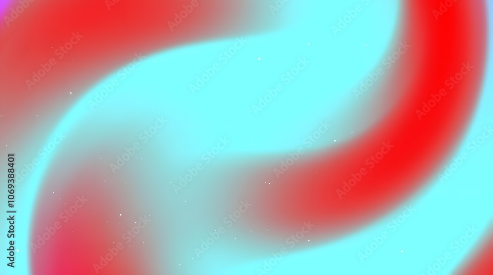 Aufkleber red and blue gradient swirls with white speckles create a vibrant and dynamic background