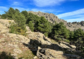 rocky landscape near Madrid