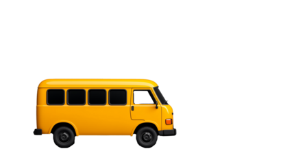 Classic yellow school bus
