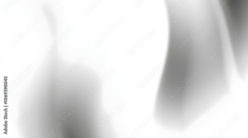 Aufkleber white gradient background with grey shadows and faint light spots. suitable for minimalistic design 