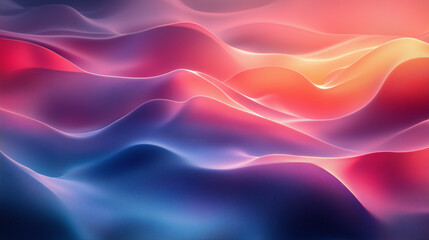 Fototapeta premium Fond d'écran abstrait fluide avec dégradés de couleurs vives et texture douce